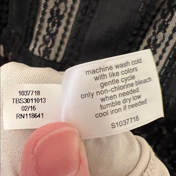 Lane Bryant Black and White Lace Dress - Picture 4 of 17